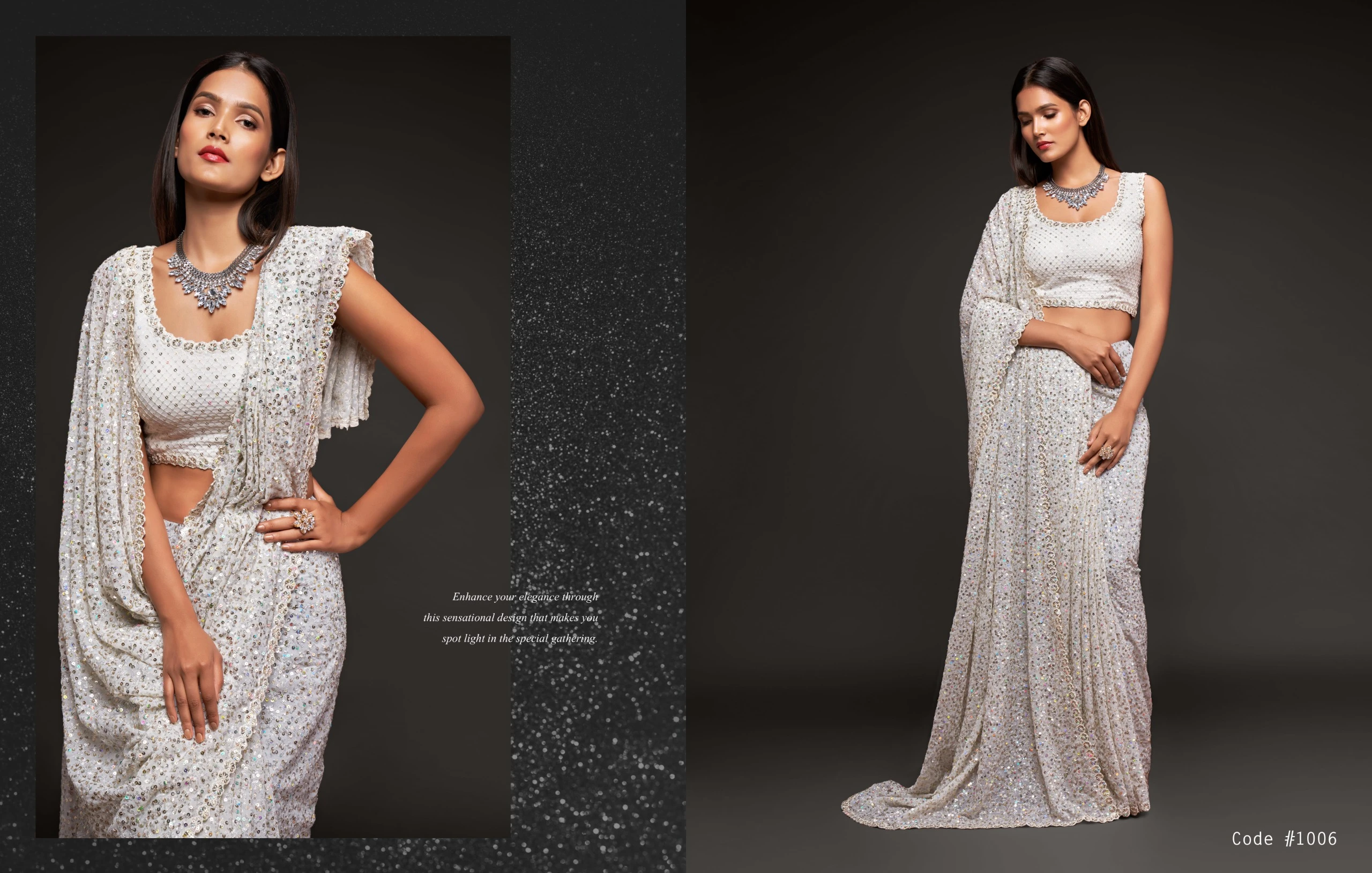 Zeel The Starlit Sarees Vol 1 Fancy Wholesale Designer Sarees Catalog — Wholesale Sarees, MPA wholesale from Surat - Gallery Image 5